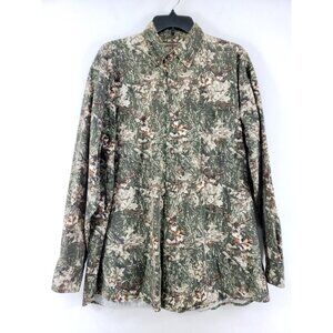 Woods & Water Hunting Shirt Men's Size Large Camouflage
